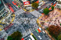 HDR - crowded Shibuya Crossing seen from above - Toyko - Japan 06 HDR - crowded Shibuya Crossing seen from above - Toyko - Japan 06.jpg