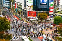 HDR - crowded Shibuya Crossing seen from above - Toyko - Japan 07 HDR - crowded Shibuya Crossing seen from above - Toyko - Japan 07.jpg