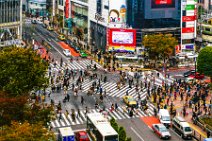 HDR - crowded Shibuya Crossing seen from above - Toyko - Japan 08 HDR - crowded Shibuya Crossing seen from above - Toyko - Japan 08.jpg