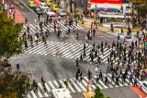 HDR - crowded Shibuya Crossing seen from above - Toyko - Japan 10 HDR - crowded Shibuya Crossing seen from above - Toyko - Japan 10.jpg