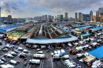 HDR PANO - TSUKIJI FISHMARKET IN TOKYO - JAPAN 3