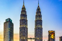 HDR - Petronas Towers and Suria KLCC after sunset - Kuala Lumpur - Malaysia 02 HDR - Petronas Towers and Suria KLCC after sunset - Kuala Lumpur - Malaysia 02.jpg