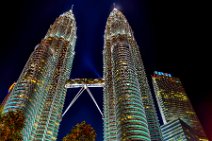 HDR - Petronas Towers by night - Kuala Lumpur - Malaysia 02 HDR - Petronas Towers by night - Kuala Lumpur - Malaysia 02.jpg