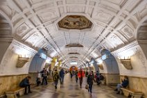 HDR - Belorusskaya Metro Station - Moscow - Russia 03 HDR - Belorusskaya Metro Station - Moscow - Russia 03