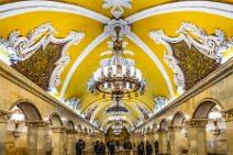 HDR - Komsomolskaya Metro Station - Moscow - Russia 01 HDR - Komsomolskaya Metro Station - Moscow - Russia 01