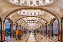 HDR - Mayakovskaya Metro Station - Moscow - Russia 01 HDR - Mayakovskaya Metro Station - Moscow - Russia 01