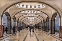 HDR - Mayakovskaya Metro Station - Moscow - Russia 03 HDR - Mayakovskaya Metro Station - Moscow - Russia 03