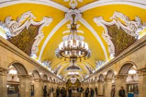 Komsomolskaya Metro Station - Moscow - Russia 01 Komsomolskaya Metro Station - Moscow - Russia 01