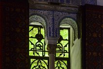 Window in Royal Alcazar of Sevilla - Spain Window in Royal Alcazar of Sevilla - Spain