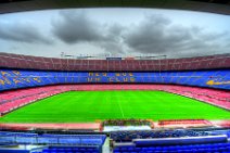 HDR - CAMP NOU STADIUM - BARCELONA - SPAIN 01 HDR - CAMP NOU STADIUM - BARCELONA - SPAIN 01