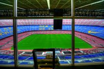 HDR - CAMP NOU STADIUM - VIEW FROM THE REPORTER CABINS - BARCELONA - SPAIN 03 HDR - CAMP NOU STADIUM - VIEW FROM THE REPORTER CABINS - BARCELONA - SPAIN 03