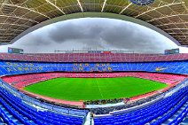 HDR PANO - SOCCER STADIUM CAMP NOU - BARCELONA - SPAIN 01 HDR PANO - SOCCER STADIUM CAMP NOU - BARCELONA - SPAIN 01