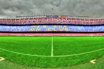 HDR PANO - SOCCER STADIUM CAMP NOU - BARCELONA - SPAIN 02 HDR PANO - SOCCER STADIUM CAMP NOU - BARCELONA - SPAIN 02