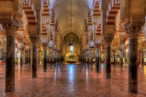 HDR - Inside Mezquita Cathedral of Cordoba - Spain 12 HDR - Inside Mezquita Cathedral of Cordoba - Spain 12