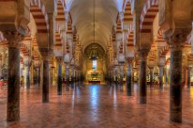 HDR - Inside Mezquita Cathedral of Cordoba - Spain 12 HDR - Inside Mezquita Cathedral of Cordoba - Spain 12