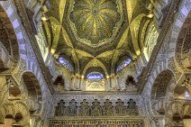 HDR - Inside Mezquita Cathedral of Cordoba - Spain 14 HDR - Inside Mezquita Cathedral of Cordoba - Spain 14