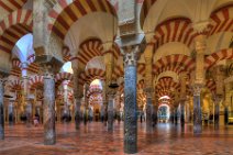 HDR - Inside Mezquita Cathedral of Cordoba - Spain 17 HDR - Inside Mezquita Cathedral of Cordoba - Spain 17