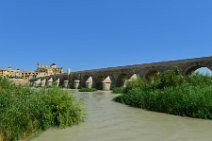 Roman bridge with Mezquita Cathedral of Cordoba in the back - Spain 7 Roman bridge with Mezquita Cathedral of Cordoba in the back - Spain 7