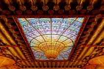COLORED GLASS MOSAIK OF THE PALAU DE LA MUSICA CATALANA - BARCELONA - SPAIN 05 COLORED GLASS MOSAIK OF THE PALAU DE LA MUSICA CATALANA - BARCELONA - SPAIN 05
