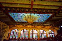 MAIN HALL OF THE PALAU DE LA MUSICA CATALANA - BARCELONA - SPAIN 06 MAIN HALL OF THE PALAU DE LA MUSICA CATALANA - BARCELONA - SPAIN 06