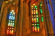 HDR - COLORFUL ATMOSPHERE INSIDE THE SAGRADA FAMILIA - BARCELONA - SPAIN 52 HDR - COLORFUL ATMOSPHERE INSIDE THE SAGRADA FAMILIA - BARCELONA - SPAIN 52