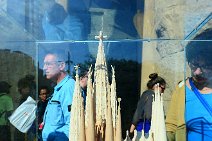 MODEL OF SAGRADA FAMILIA - BARCELONA - SPAIN MODEL OF SAGRADA FAMILIA - BARCELONA - SPAIN