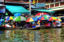 HDR - AMPHAWA FLOATING MARKET - THAILAND 04