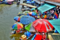 HDR - AMPHAWA FLOATING MARKET - THAILAND 07