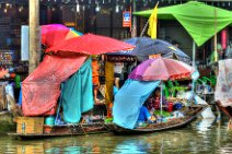 HDR - AMPHAWA FLOATING MARKET - THAILAND 09