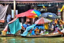 HDR - AMPHAWA FLOATING MARKET - THAILAND 10