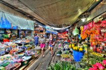 HDR - MAEKLONG - RAILWAY MARKET - THAILAND 04