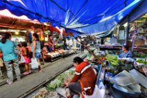 HDR - MAEKLONG - RAILWAY MARKET - THAILAND 07