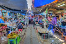 HDR - MAEKLONG - RAILWAY MARKET - THAILAND 09