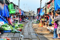 HDR - MAEKLONG - RAILWAY MARKET - THAILAND 11