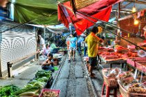 HDR - MAEKLONG - RAILWAY MARKET - THAILAND 12