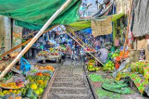 HDR - MAEKLONG - RAILWAY MARKET - THAILAND 13