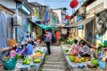 HDR - MAEKLONG - RAILWAY MARKET - THAILAND 14