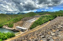 HDR - SINAKHARIN DAM AND HYDRO ELECTRIC POWER PLANT - KANCHANABURI - THAILAND 03 HDR - SINAKHARIN DAM AND HYDRO ELECTRIC POWER PLANT - KANCHANABURI - THAILAND 03