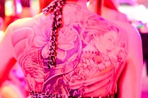 Exotic dancer with her back tattoo - Bangkok - Thailand 01 Exotic dancer with her back tattoo - Bangkok - Thailand 01.JPG