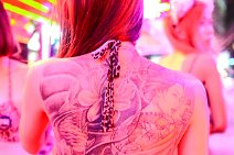 Exotic dancer with her back tattoo - Bangkok - Thailand 04 Exotic dancer with her back tattoo - Bangkok - Thailand 04.JPG