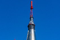 Mercury Atlas rocket and Mercury Redstone in the back - Kennedy Space Center - Cape Canaveral - Florida - USA 01 Mercury Atlas rocket and Mercury Redstone in the back - Kennedy Space Center - Cape Canaveral - Florida - USA 01.jpg